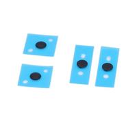 Generic Piedini Inferiori Antiscivolo per Laptop da 4 Pezzi in Materiale Plastico Premium per la Riparazione e la Manutenzione del Laptop con Kit di Strumenti Incluso (BLACK)