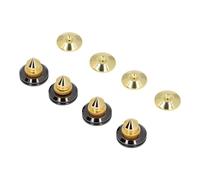Generic Piedini Isolanti per Altoparlanti HiFi Cuscinetti Smorzatori di Vibrazioni Stabili in Lega di Alluminio per un Suono Chiaro a Frequenze Basse, Medie e Alte, Set da 4 per Amplificatore CD