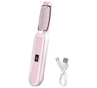 Generic Piedino elettrico per rimuovere calli e calli, regolabile a 3 velocità, piedi per retromarcia auto, struttura in quarzo e ABS, cavo di ricarica incluso