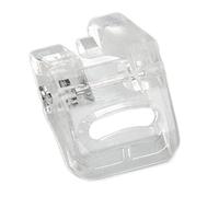 Generic Piedino per Ricamo Trasparente per Macchina da Cucire Piedino per Ricamo in Plastica Resistente e Trasparente per Viking