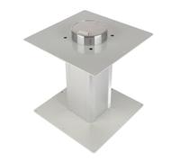 Generic Piedistallo da Tavolo in Lega di Alluminio per e Yacht, Regolabile da 310 Mm a 720 Mm, Design Resistente