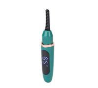 Generic Piegaciglia Elettrico Piegaciglia Riscaldato Ricaricabile Ricarica USB con Controllo Intelligente della Temperatura per Arricciature Rapide e Belle Ideale per L'uso Quotidiano (GREEN)