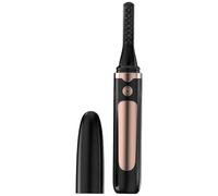 Generic Piegaciglia riscaldato da donna, elettrico, ricaricabile, tipo C, 4 impostazioni di temperatura, portatile, sicuro, display a LED, colore nero