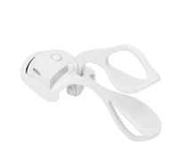Generic Piegaciglia Riscaldato Elettrico Ricaricabile per Arricciare Senza Sforzo Adatto a Tutti i di Ciglia - Design Portatile con 2 modalità di Temperatura (WHITE)