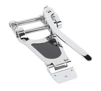 Generic Pieno di Chitarra in Lega di Zinco, Ponte in Forma Senza Soluzione di continuità per Chitarre Top Piatte, Coda di Tremolo Regolabile in Altezza, per gli Appassionati di Chitarra Jazz (#2)