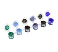 Generic Pigmento Termocromico in Polvere Che Cambia Colore, Non Tossico, Sicuro per Salone di Bellezza, Salone di Bellezza, 3 G X 6