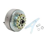 Generic Pignone 16T Ad Alta Resistenza e Retromarcia Albero 19T per Go Kart GY6 ATV UTV