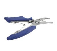 Generic Pinza da Pesca in Acciaio Inossidabile Strumento Multifunzionale Durevole Ed Ergonomico per la Pesca All'aperto 8,4x8,2 Cm 1 Confezione (BLUE)