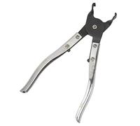 Generic Pinza per dadi delle ruote, strumento di rimozione della punta della ganascia in metallo per la manutenzione dell'auto, con manico ergonomico tira i tappi dei dadi in modo sicuro per i veicoli