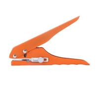 Generic Pinza Perforatrice, Strumento Perforatore, Pinza Perforatrice Portatile Regolabile per Reggiatura, Cartone, Cartoncino con Graduata, 10 mm