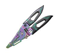 Generic Pinza Spelafili, Tronchese, Crimpatrice, per Impieghi Gravosi, con Impugnatura Antiscivolo, Combinazione Multiuso per Tirare E Afferrare.