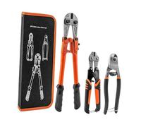 Generic Pinza Tagliabulloni Set Pinza Tagliabulloni Tagliacavi Tagliafili Taglia Catene Realizzata in Metallo Ergonomica Resistente Adatta per Lavori Domestic