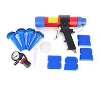 Generic Pistola Calafatatina, Pistola per Managare a Mano Calafataggio con Valvola di Regolazione 310 Ml Pneumatica a Pressione Regolabile Colla Colla per per Calafatani per Guarnizione di Vetro Glu