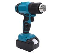 Generic Pistola Portatile Ad Aria Calda, modalità di Memoria del Flusso d'Aria a 4 Denti Funzione di Calore Wireless 350 W 60-540 ℃ Impostazione della Temperatura con 3 Ugelli per l'imballaggio a