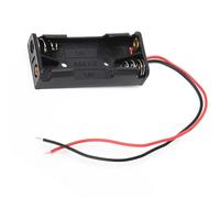 Generic Plastica 10 Pz 2x 3x AAA Portabatterie Contenitore per Batterie Stabile Efficiente Alimentazione a Batteria per il Controllo Remoto, Materiale Isolante (2 sezioni)