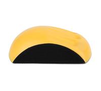 Generic Platorello Abrasivo con Gancio e Anello Blocco per Levigatura Manuale in Schiuma PU Elastica e Morbida, Tenuta Facile per la Lucidatura dei Metalli, 5" 150 Mm (6 pollici 150 mm)