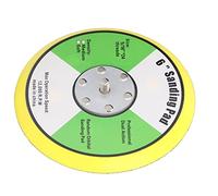 Generic Platorello per Levigatrice Pneumatica Piastra di Supporto in PU con Prestazioni Costanti per Finitura e Lucidatura, per Uso Industriale Giallo (6")