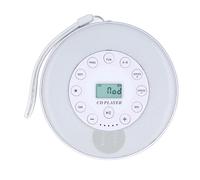 Generic Player CD Portatile, compatibilità MP3 ABS Che Riproduce il Lettore CD Anti Skip per Home (WHITE)