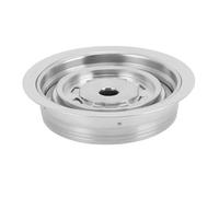 Generic Pod Riutilizzabili, Baccelli Ricaricabili in Acciaio Inossidabile Pod 1 Spazzola e 1 Cucchiaino Acciaio Inossidabile Peso: ca. 75G / 2,6 Once Dimensione del prodotto: ca. 58x58x12mm (80 ml)
