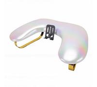 Generic Poggiabraccio per Unghie a Doppio Scopo con Base Antiscivolo Supporto per Telefono Regolabile per Servizi di Unghie Design Ergonomico 1 unità (Bianco cangiante)