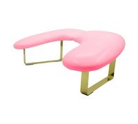 Generic Poggiamani per nail art da salone, stazione da tavolo per unghie, antiscivolo, design ergonomico professionale, cuscino poggiamani per principianti, Rosa