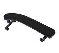 Generic Poggiaspalla per Violino Regolabile e Confortevole in Gomma Nera - Facile Montaggio e Smontaggio - Accessorio Indispensabile per Violinisti 3/4 4/ - Nero
