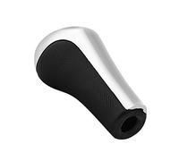 Generic Pomello del Elegante a 6 velocità, Testa del Bastone Adatta per E36 E46 E39 E34 Z3 per gli Appassionati di Auto Nero/argento 5,5"x 10 Cm