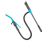 Generic Pompa a Sifone a Batteria Versatile per Benzina, Kerosene, Acqua, per Generatori e Tosaerba 2 Accessori