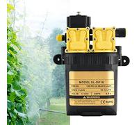 Generic Pompa Dell'acqua Elettrica Ad Alta Pressione da 12 V, Pompa per Spruzzatore D'acqua Durevole con Alimentazione Dual Core per Uso Agricolo, Acciaio Fuso e Materiale ABS