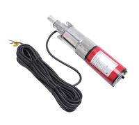 Generic Pompa dell'acqua in Pozzi Profondi, Pompa Sommersi a 200 w Motori in Rame 30m Massimo Corpo in Acciaio Inossidabile 1,2 M (Flusso del Flusso 10 M Cavo di Alimentazione per l'irrigazione