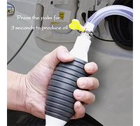 Generic Pompa Dell'acqua Pompa Dell'olio a Sifone per Trasferimento Carburante Liquido per Benzina con Tubo a Sifone da 2 M Strumento Migliore per Fluidi per Auto (Set completo)