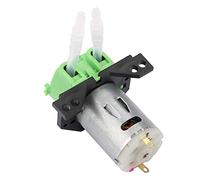 Generic Pompa Dosatrice Compatta per Pompa Peristaltica DC12V/24V per Acquari e Laboratori - Autoadescante, Facile Manutenzione, /Bianco/Blu/Verde (12 V 3 * 5)