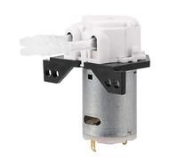 Generic Pompa Dosatrice Peristaltica 12V 24V Efficiente CW CCW Controllo della Direzione del Flusso per Analisi Chimiche di Acquari da Laboratorio con Tubo in Silicone Trasparente (12 V 3 * 5)