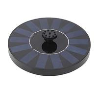 Generic Pompa per Fontana Solare Efficiente per la Decorazione del Bagno degli Uccelli e Piccole Piscine, Materiale Resistente ABS, Automatica Entro 3 Secondi