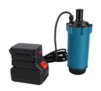Generic Pompa per Trasferimento Acqua Alimentata a Batteria Pompa Sommergibile Senza Fili Efficiente per Uso in Giardino e in Cantina Design Durevole (Spina europea)