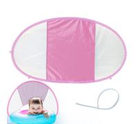 Generic Pool Float Sun Canopy - Cauve à anneau de Natation, Pool Float Amovible Caute Protection Solaire | Seat Seat SIÈRE SUNSHELTER WETTY pour Les jardins, extérieur