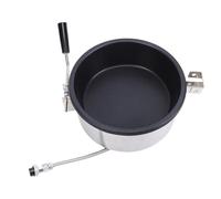 Generic Popcorn Popper Sul Piano Cottura, Pentola per Popcorn di Grande capacità in Acciaio Inossidabile, per Serate di Cinema in Casa e Riunioni di Famiglia