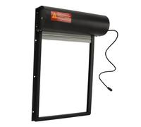 Generic Porta Automatica per Pollaio con Telecomando e Timer con Sensore di Luce per Allevamenti da cortile. Costruzione Leggera in Plastica e Metallo (BLACK)