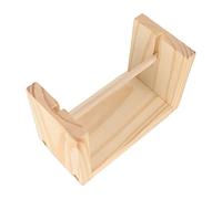 Generic Porta del Nastro, Supporto per Filo di Stoccaggio del Filo per Distributore di Filati all'uncinetto Porta del Orizzontale 20 Cm Lunghezza del Mandrino Aumenta Aumento del Filato in Legno