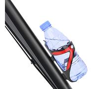 Generic Porta della Bottiglia d'acqua per Biciclette, Bottiglia per Bici Staffa per d'acqua T800 Fibra di Carbonio UltraLight Mountain Bike Holdle Porta del Bollitore per 74 Mm Diametro (rosso)