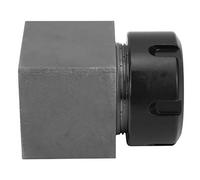 Generic Porta di Mandrino Collezione a Molla, Supporto a Blocchi di Mandrino a Colpa Quadrata in Acciaio Duro CNC per la Macchina per Incisione del Tornio CNC ER32 Porta Collezione Set Blocco