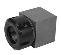 Generic Porta di Mandrino Collezione a Molla, Supporto a Blocchi di Mandrino a Colpa Quadrata in Acciaio Duro CNC per la Macchina per Incisione del Tornio CNC ER32 Porta Collezione Set Blocco