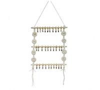 Generic Porta fasce per capelli, organizer per fiocchi per capelli, grande capacità, scaffale in legno per la camera delle ragazze, forcine per capelli, 35cm X 55cm