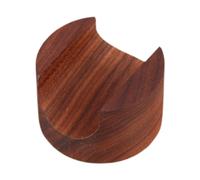 Generic Porta Taco in Legno, Supporto, Vassoio, Piatto Da Portata Multiuso con Culla, Supporto Stabile, Facile Da Pulire, Marrone, 7x4 Cm