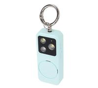 Generic Portachiavi con Allarme Sicuro con Luce LED da 150 DB, Suono Forte per la Corsa di Studenti di Sicurezza All'aperto, Leggero e Compatto (GREEN)