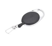 Generic Portachiavi Retrattile con Materiale ABS Resistente per Chiavi Anti-smarrimento, Ideale per il Campeggio, Lunghezza 60 Cm