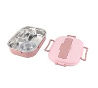 Generic Portapranzo per Studenti e Adulti in Acciaio Inossidabile con Guarnizione in Silicone, Box da 1500 Ml per Pasti in Ufficio, 10,2 X 7,3 X 3,1 Pollici (#)