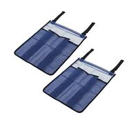 Generic Portascarpe per Trampolino Comodo e Leggero per un Rapido Accesso a Scarpe e Attrezzatura da Campeggio Blu 2 Pezzi