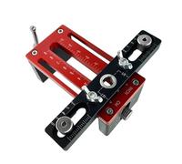 Generic Posizionare per Installare la Porta dell'armadio, Lega in Alluminio Materiale di Altezza 10 a 60 Mm Jig Anti-gocce per Progetti di Lavoro in Legno