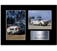 Generic Poster con foto autografata da Michele Mouton World Rally Driver, formato A4